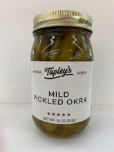 Load image into Gallery viewer, Tapley&#39;s Mild Pickled Okra