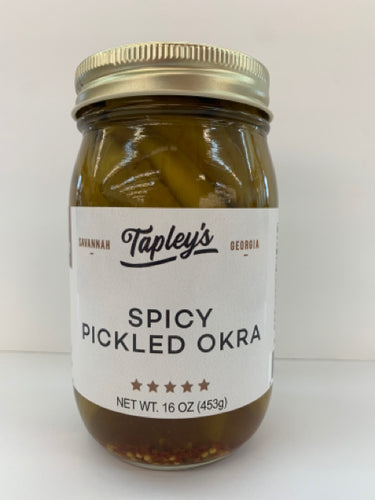 Spicy Pickled Okra