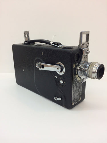 Vintage Cine Kodak Model K Movie Camera with Case & Roll of Film